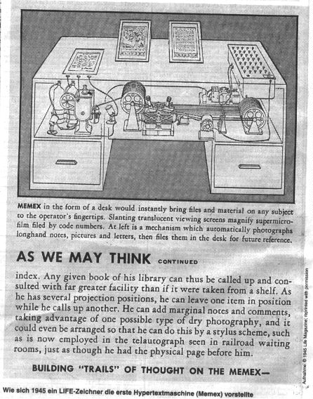 Vannevar Bush's Memex