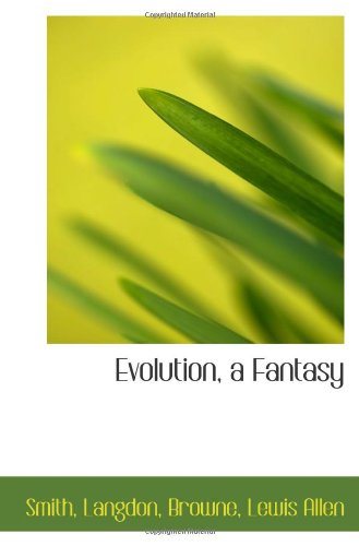 Cover of Evolution, a Fantasy