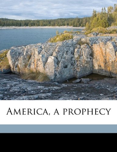 Cover of America, a prophecy