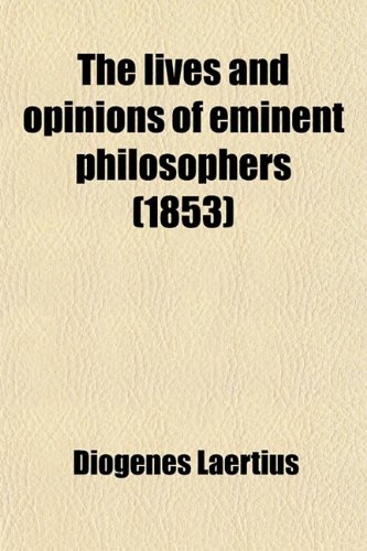 Cover of The Lives and Opinions of Eminent Philosophers